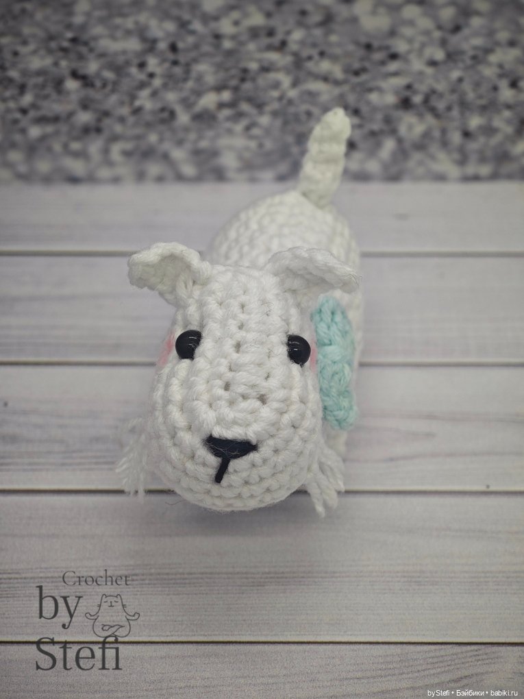 Новый пёсель — Вязаные игрушки и амигуруми: крючком