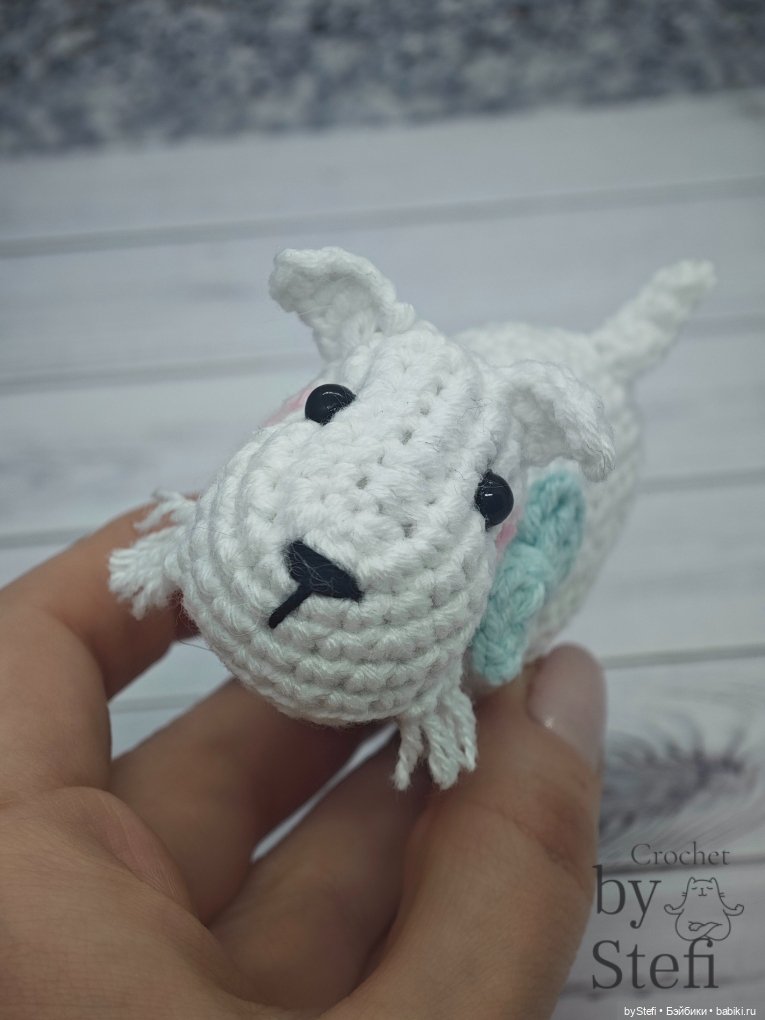 Новый пёсель — Вязаные игрушки и амигуруми: крючком (фото 10)