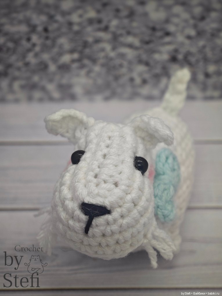 Новый пёсель — Вязаные игрушки и амигуруми: крючком (фото 7)