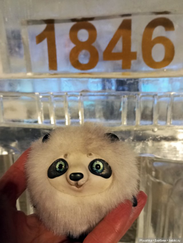 Панда Бу и выставка ледяных скульптур