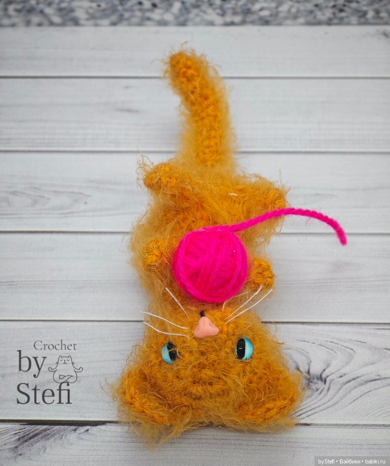 Озорной котёнок — Вязаные игрушки и амигуруми: крючком (фото 3)