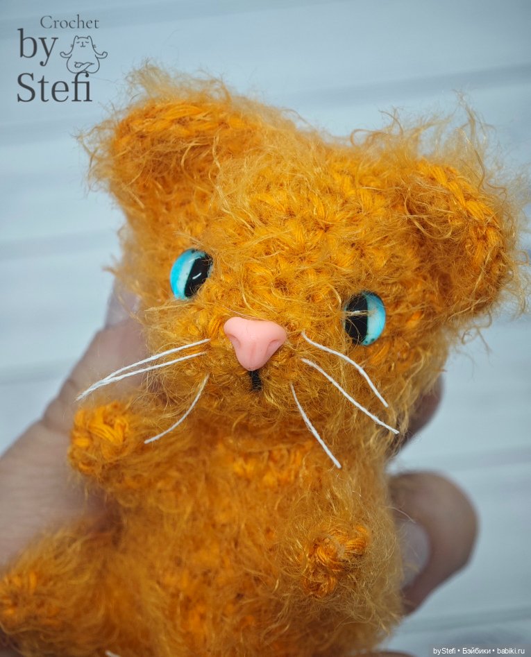 Озорной котёнок — Вязаные игрушки и амигуруми: крючком (фото 9)