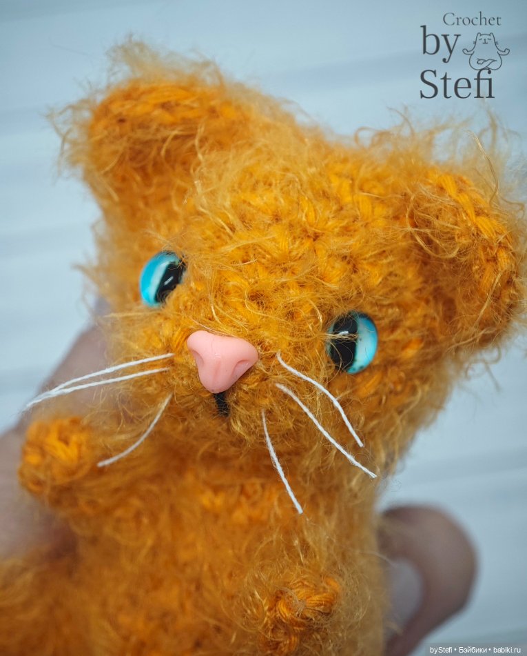 Озорной котёнок — Вязаные игрушки и амигуруми: крючком (фото 10)