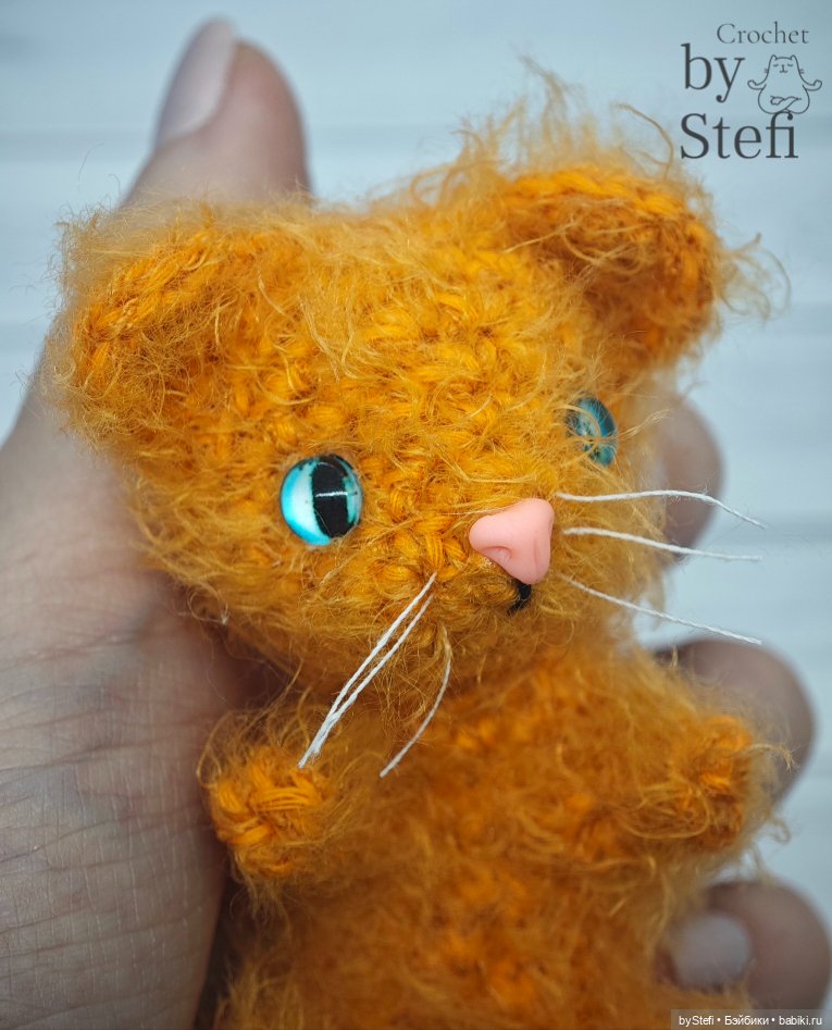 Озорной котёнок — Вязаные игрушки и амигуруми: крючком (фото 8)