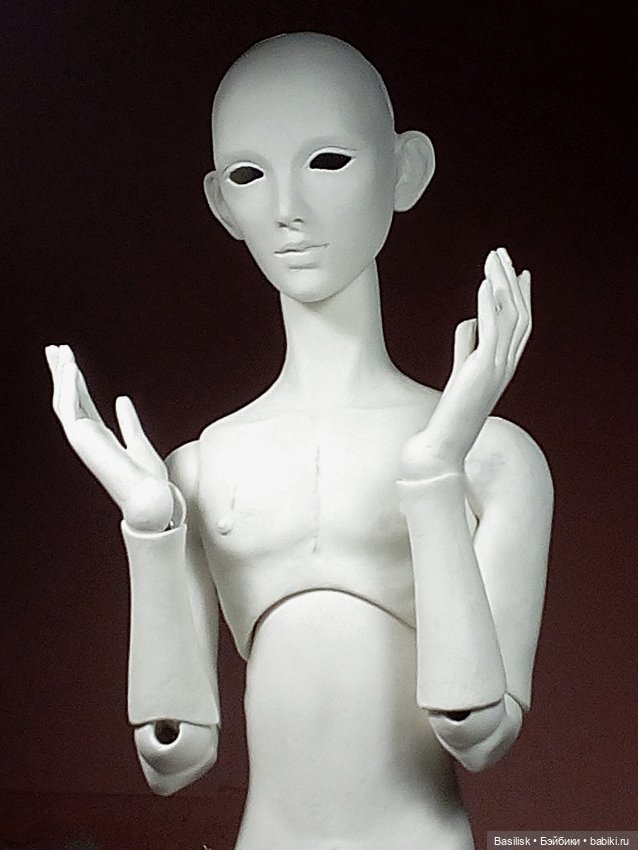 Кукла 08 процесс — Авторские шарнирные куклы своими руками: лепка (фото 10)