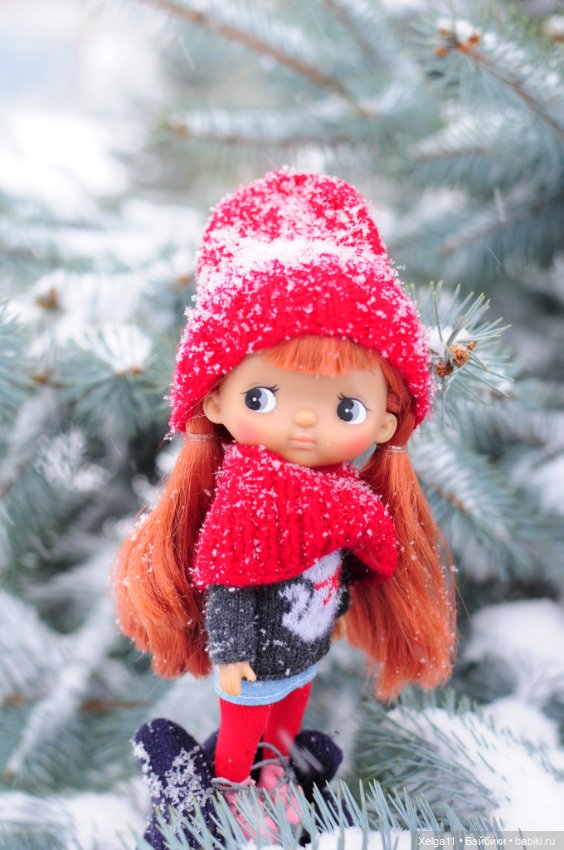 Снег зимой — Азиатские виниловые куклы (разное): Китай