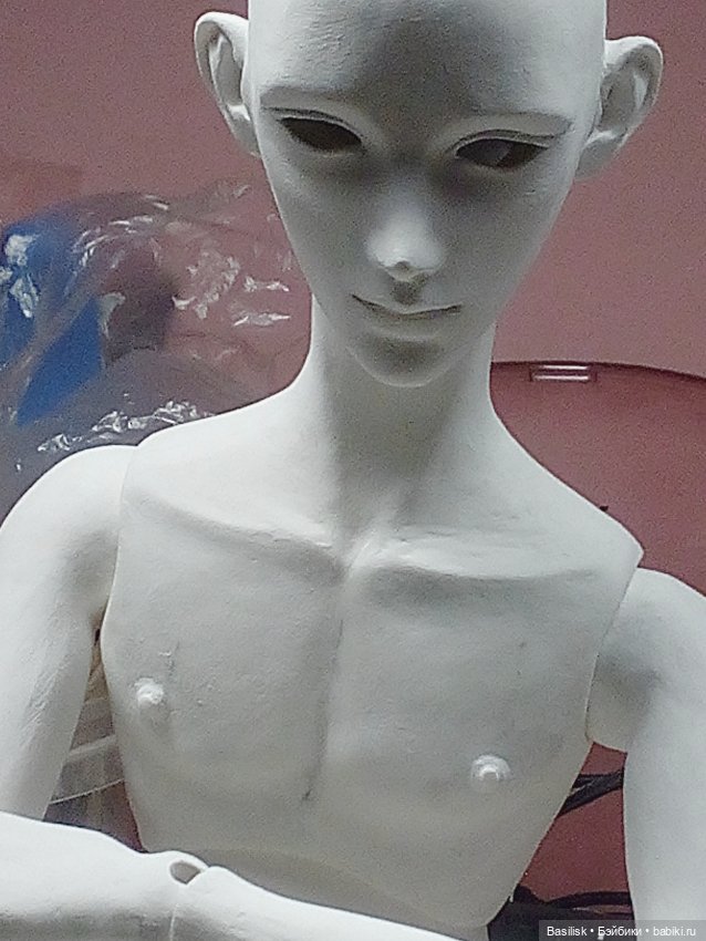 Кукла 08 процесс — Авторские шарнирные куклы своими руками: лепка (фото 4)