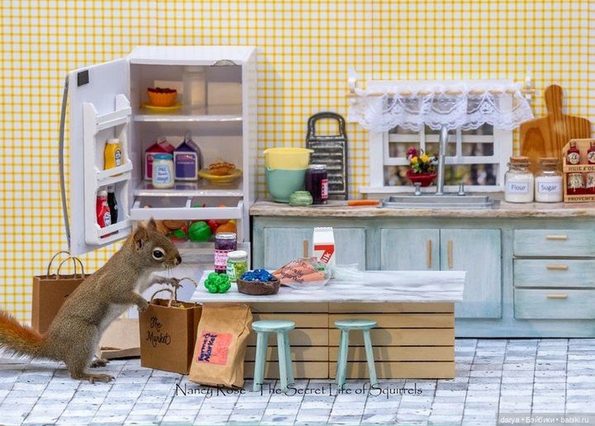 Миниатюры с белками от Nancy Rose (фото 4)