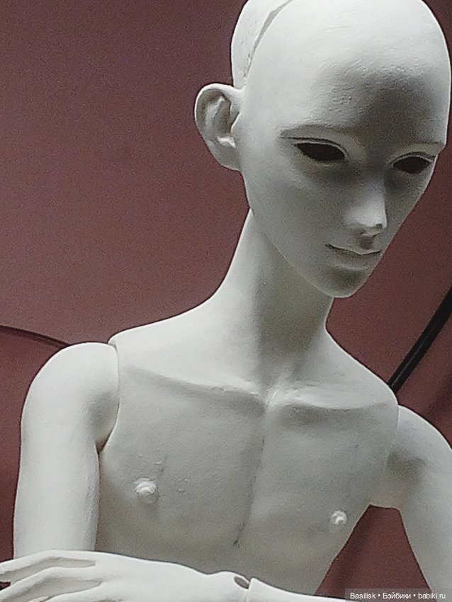 Кукла 08 процесс — Авторские шарнирные куклы своими руками: лепка (фото 8)