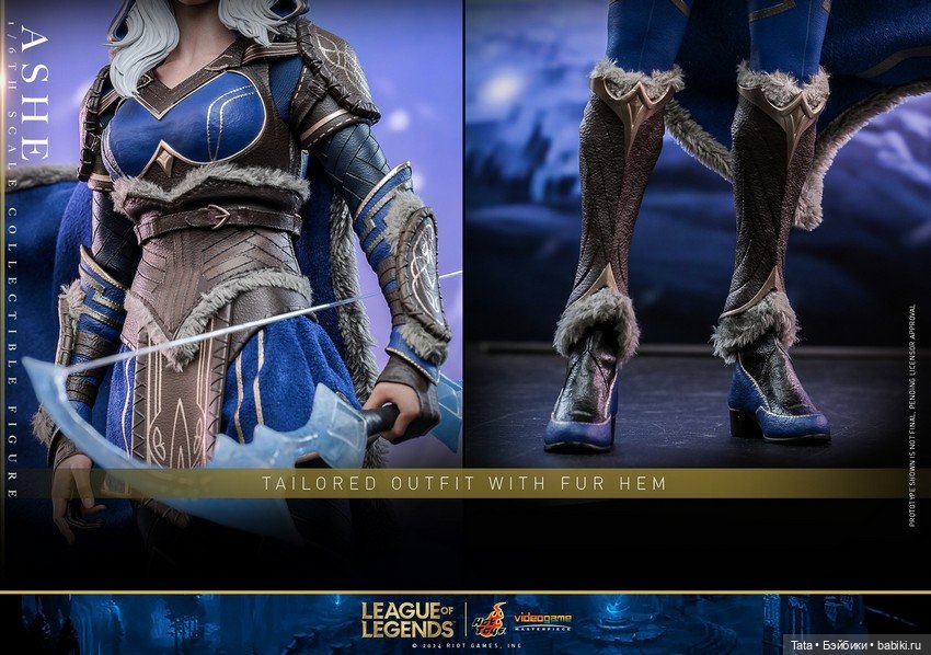 Hot Toys - ледяная лучница Эш в масштабе 1/6 (фото 7)