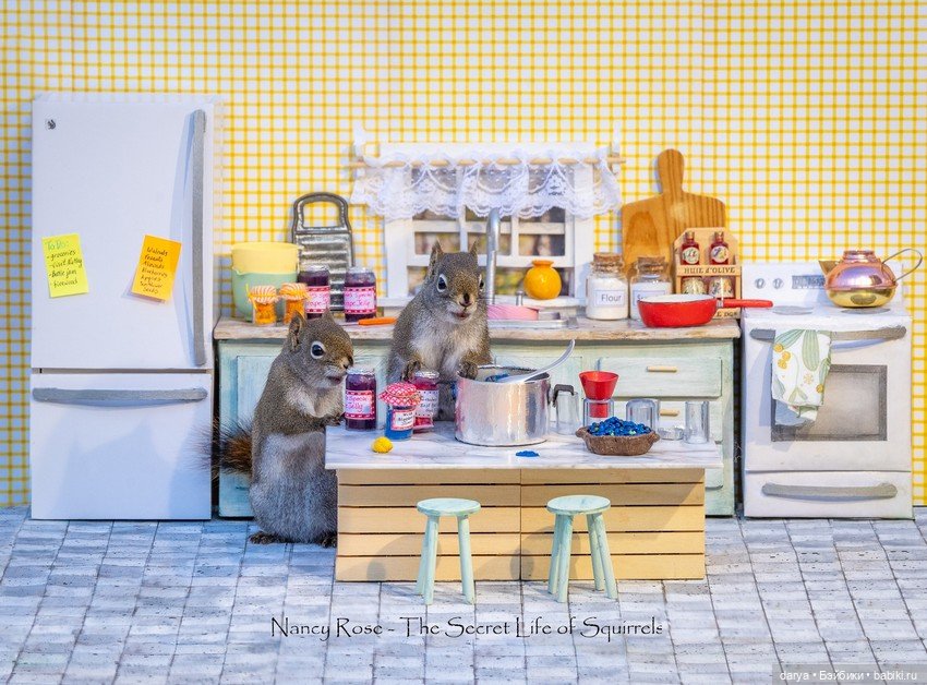 Миниатюры с белками от Nancy Rose (фото 3)