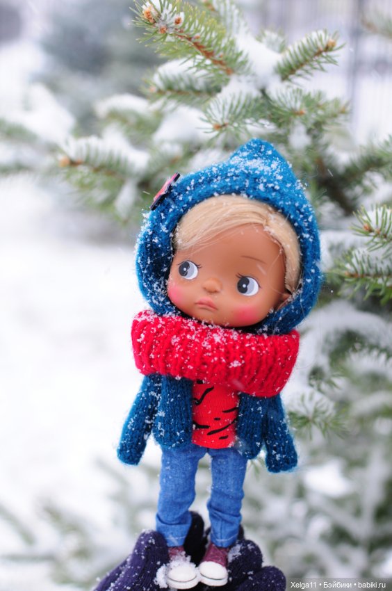 Снег зимой — Азиатские виниловые куклы (разное): Китай