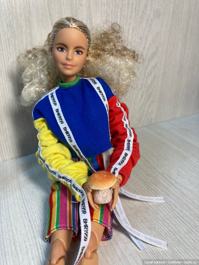 Грибочки в миниатюре. Подосиновик и белый гриб (фото 4)