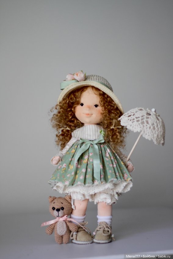 Юлька — Авторские текстильные куклы: Вальдорфские (фото 8)