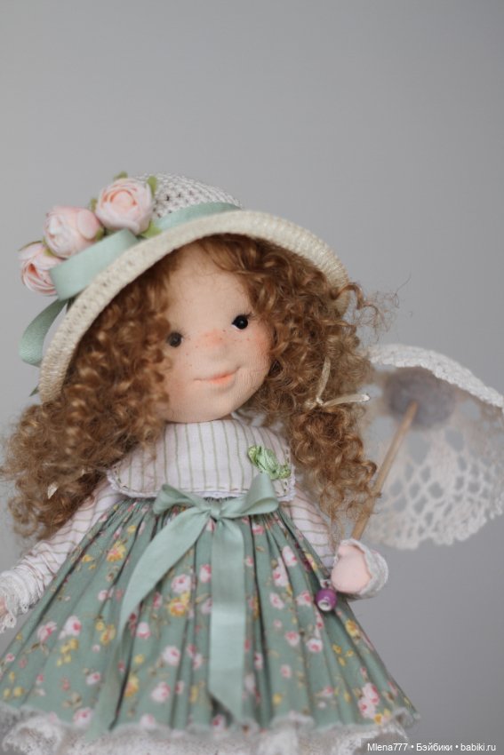Юлька — Авторские текстильные куклы: Вальдорфские (фото 9)