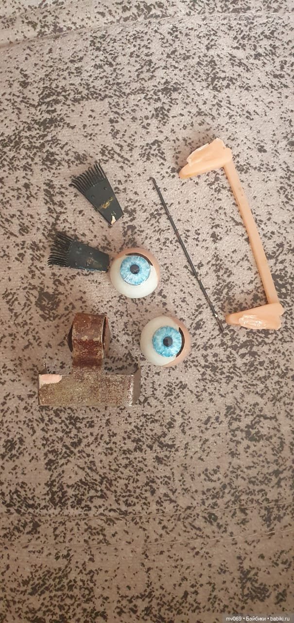 Ремонт глаз — Ремонт кукол СССР и ГДР (немок): чернота