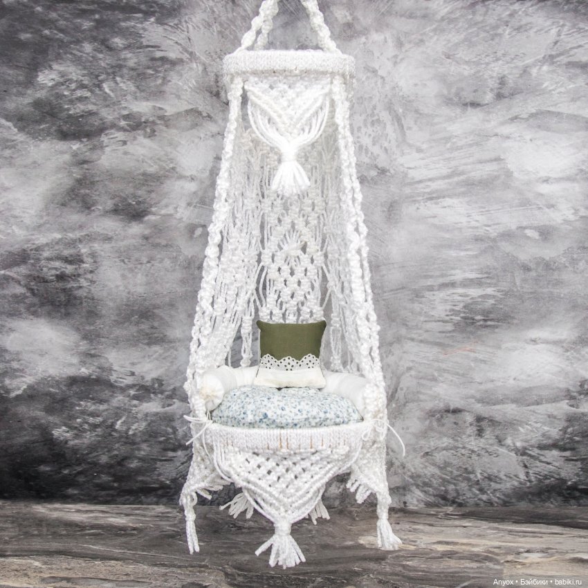 Еще одна прелесть размером поменьше (подвесное кресло)