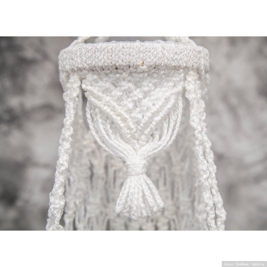 Еще одна прелесть размером поменьше (подвесное кресло) (фото 6)