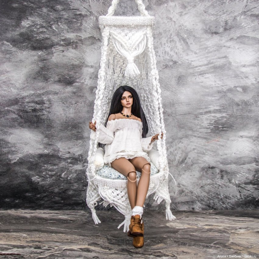 Еще одна прелесть размером поменьше (подвесное кресло) (фото 9)