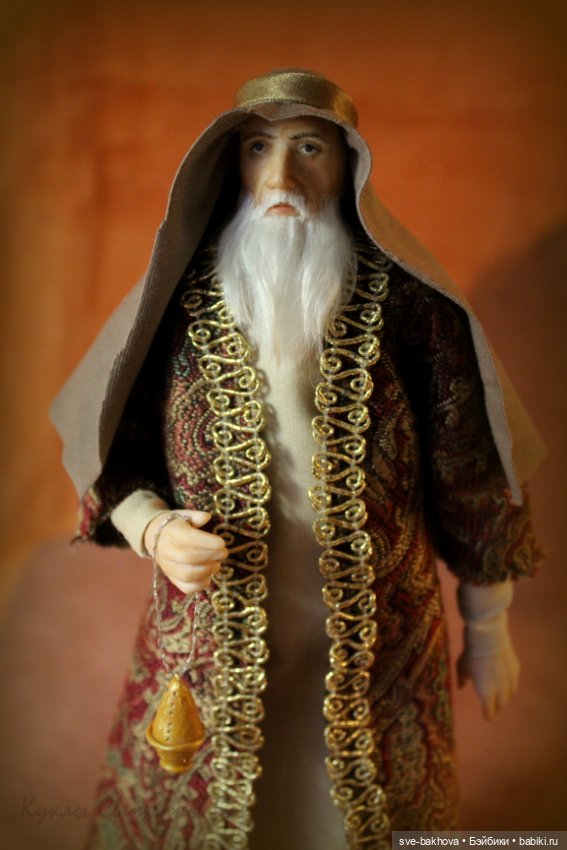 Волхвы — Лепка авторских кукол: полимерная глина (фото 6)