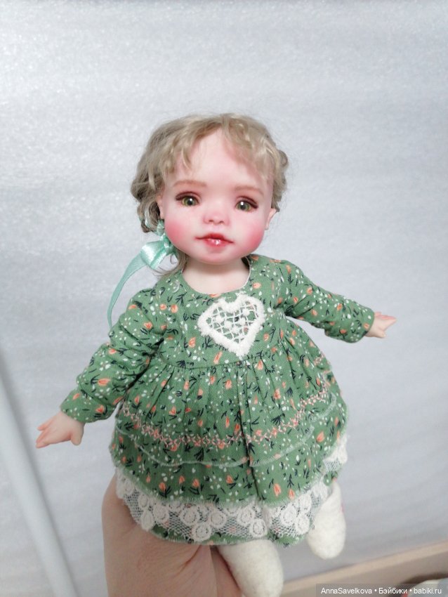 Малышка почти готова, но — Лепка авторских кукол: полимерная глина (фото 4)