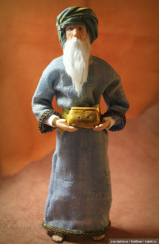 Волхвы — Лепка авторских кукол: полимерная глина (фото 10)