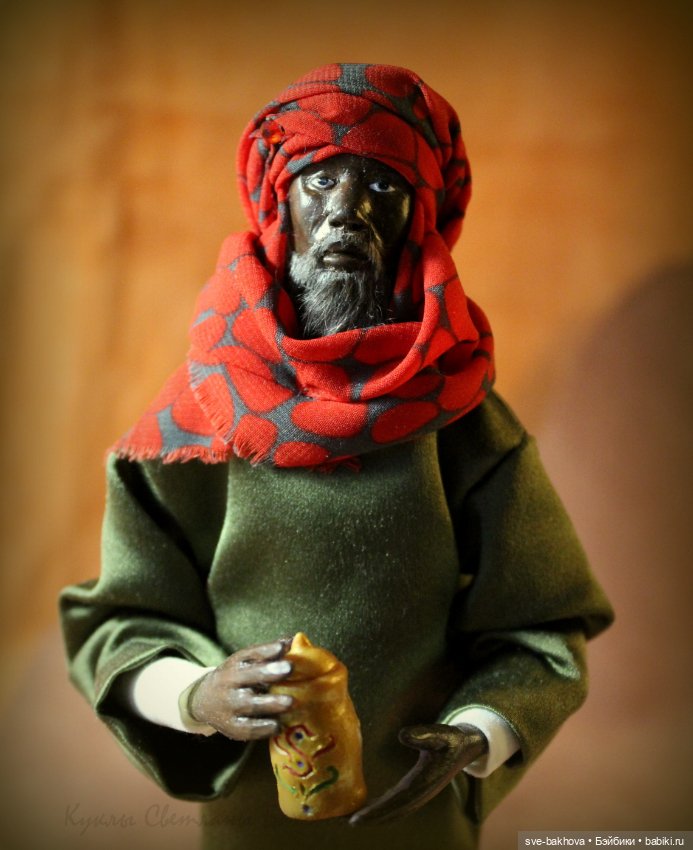 Волхвы — Лепка авторских кукол: полимерная глина (фото 8)