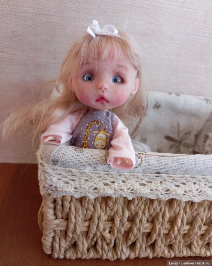 Зайка — Лепка авторских кукол: полимерная глина