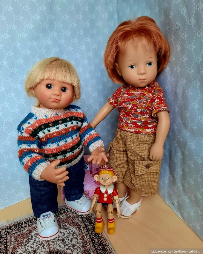 Хочу велосипееееееед — Куклы Rosemarie Anna Muller (Мюллер): Вихтели (Wichtel)