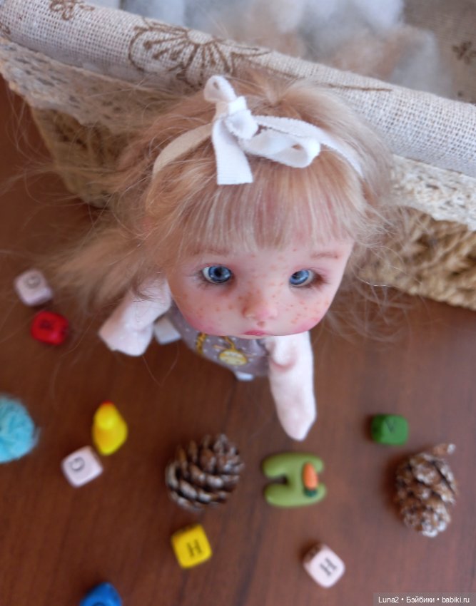 Зайка — Лепка авторских кукол: полимерная глина (фото 5)