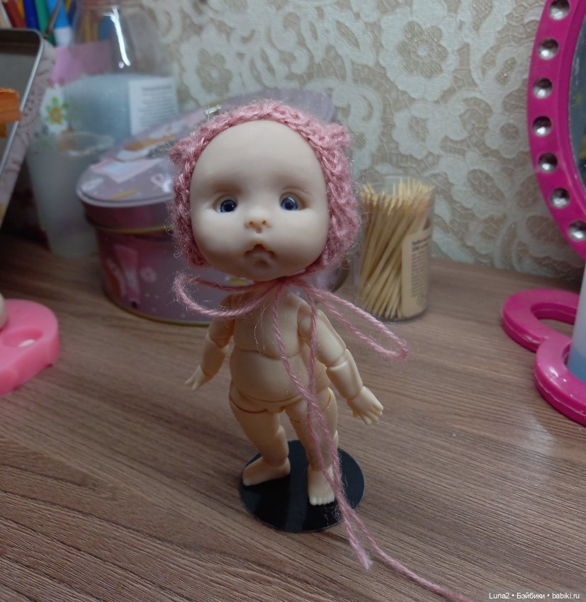 Зайка — Лепка авторских кукол: полимерная глина