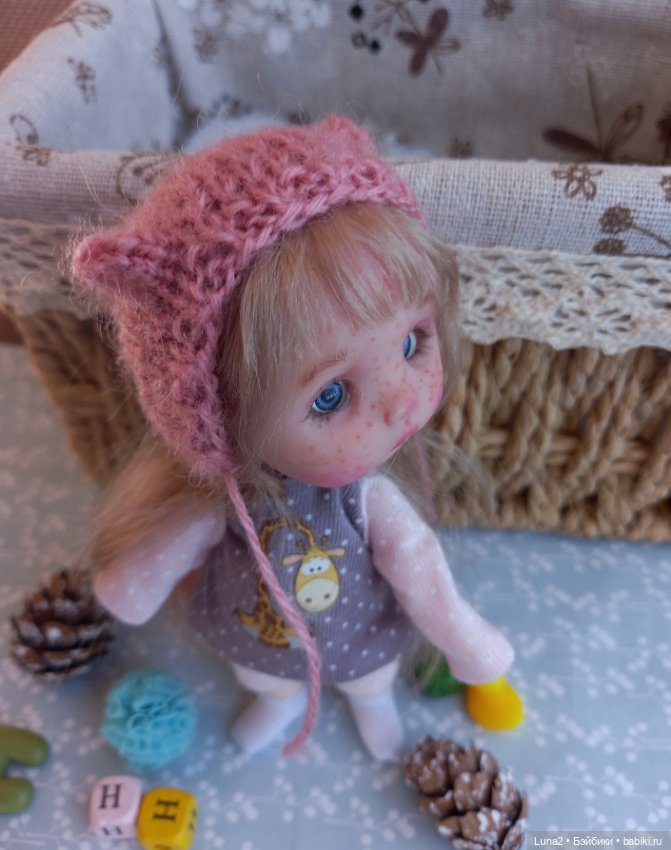 Зайка — Лепка авторских кукол: полимерная глина (фото 9)