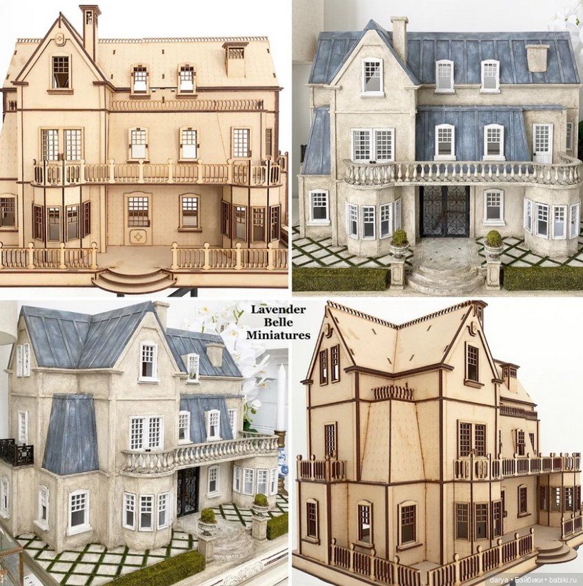 Charmonte House - 1:24 — Кукольные домики своими руками: фото