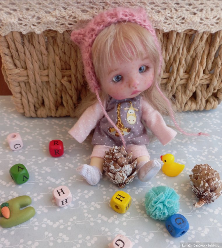 Зайка — Лепка авторских кукол: полимерная глина (фото 7)