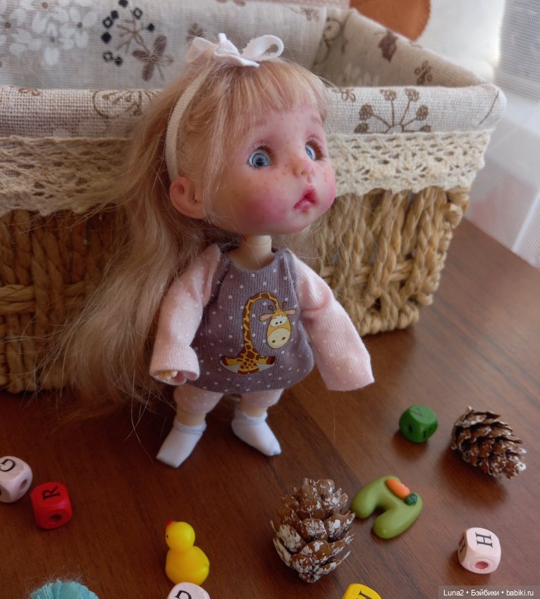 Зайка — Лепка авторских кукол: полимерная глина (фото 4)