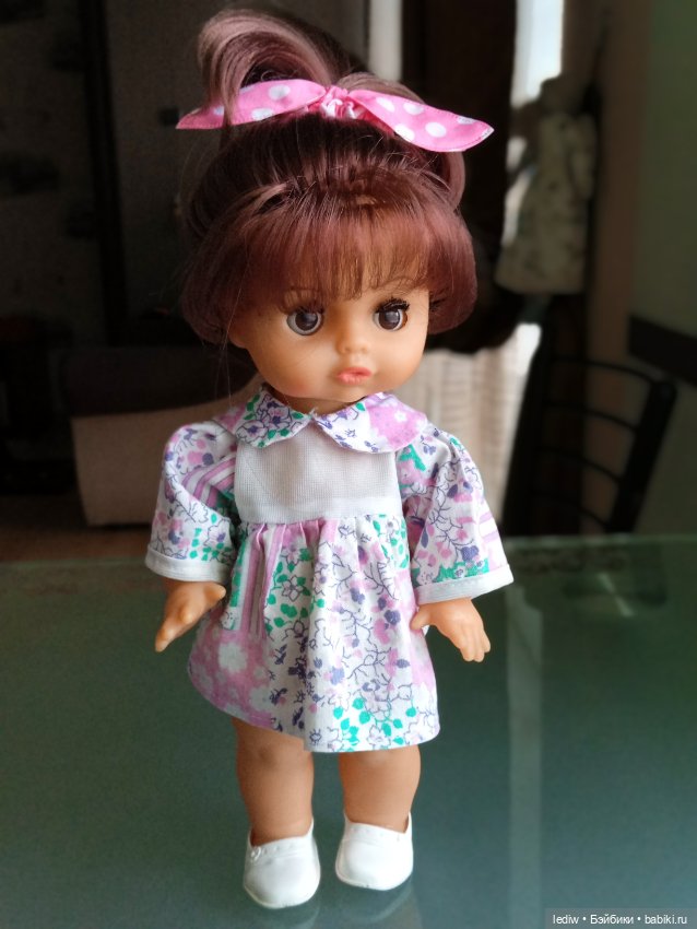 Новая жизнь старых кукол. Карина и прибитый бантик (фото 2)