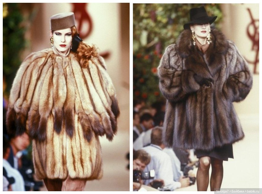 Восхитительные меха 1980х