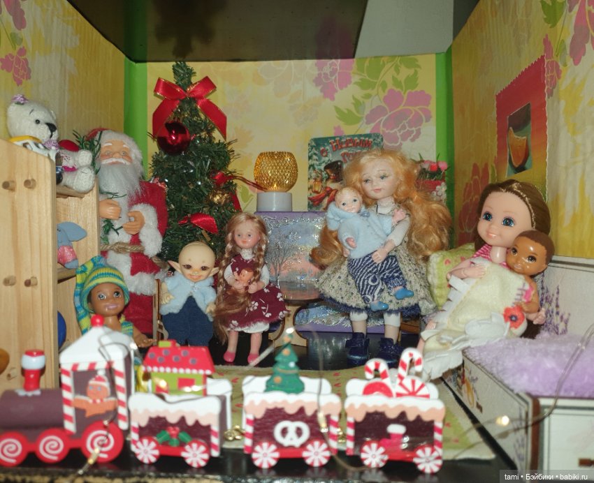 В кукольном доме — Коллекции игровых кукол (Playline): фото полок