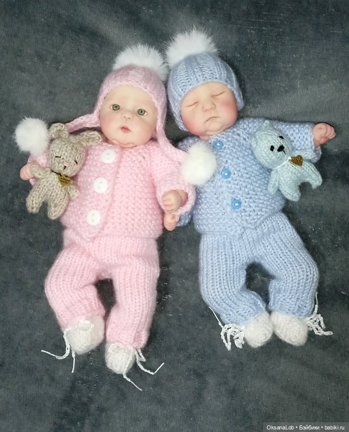 Вязалочки для крошечек — Одежда и обувь для кукол своими руками: фото (фото 7)