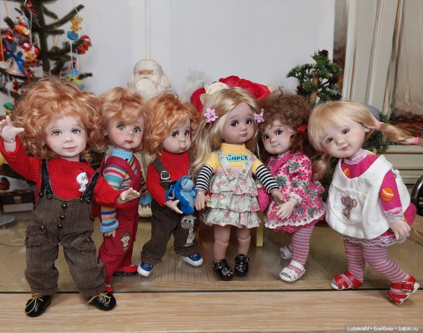 Мои куколки от Оксаны Мироновой