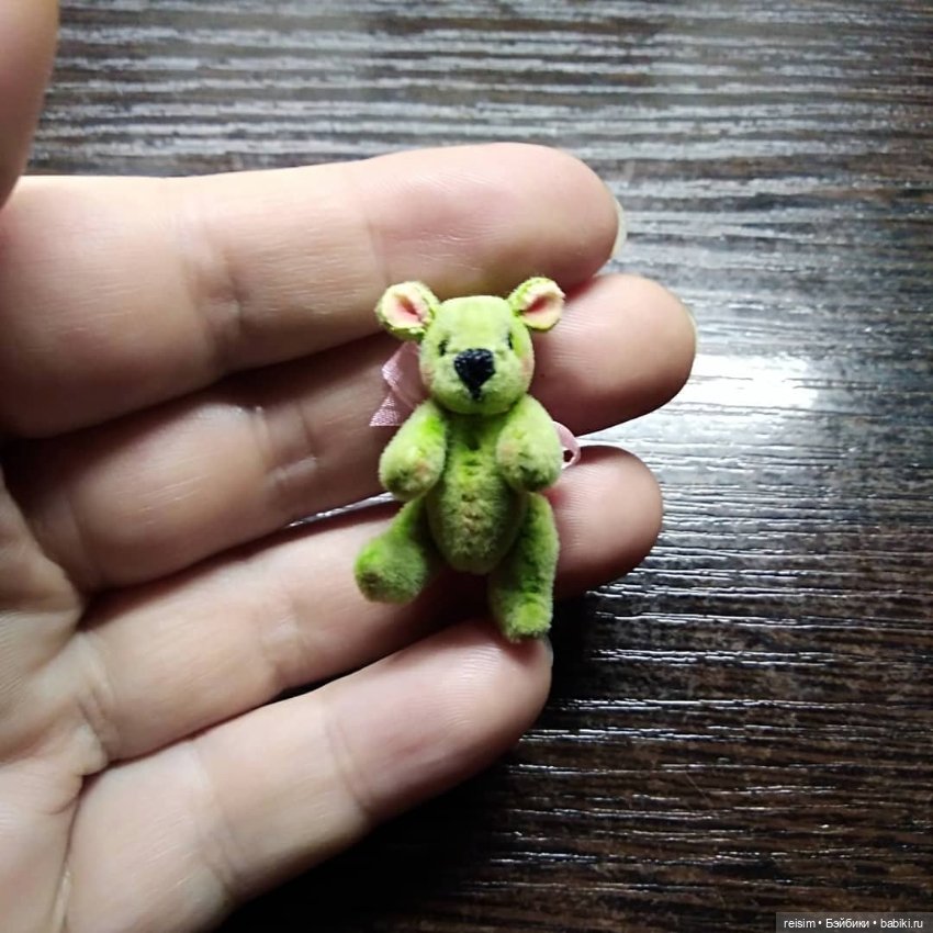 Мини крошки на ладошке — Авторские мишки Тедди и друзья: фото
