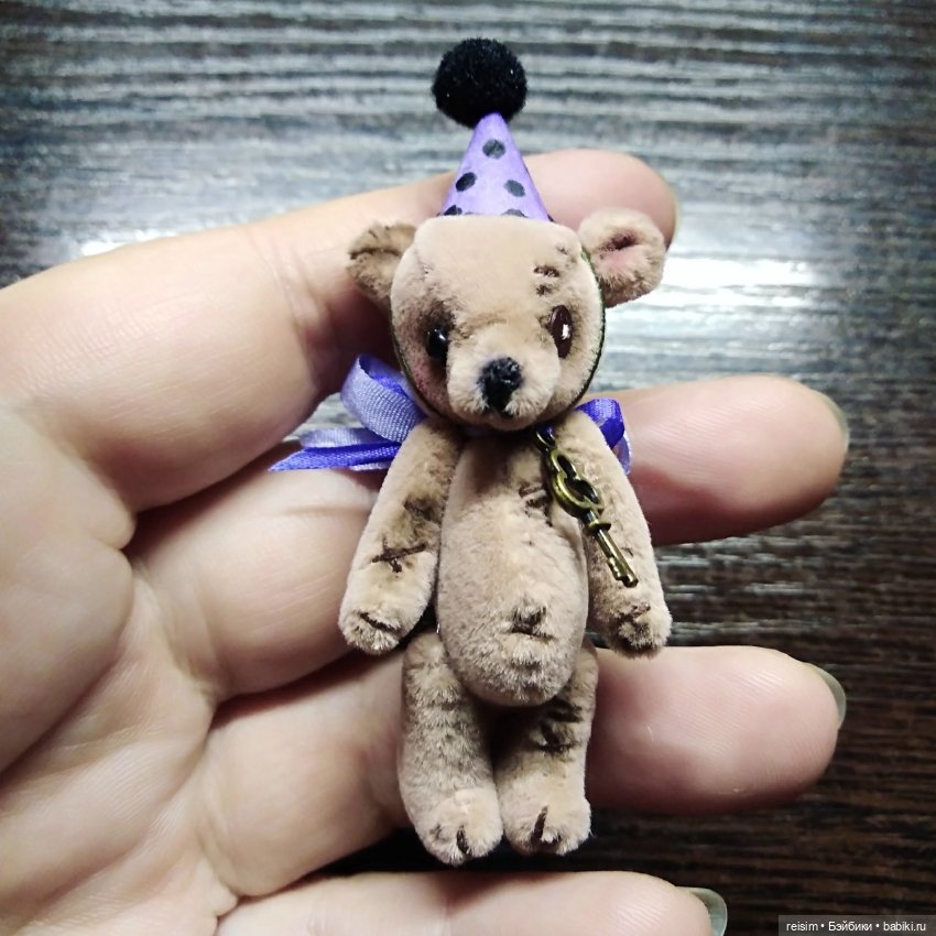 Мини крошки на ладошке — Авторские мишки Тедди и друзья: фото