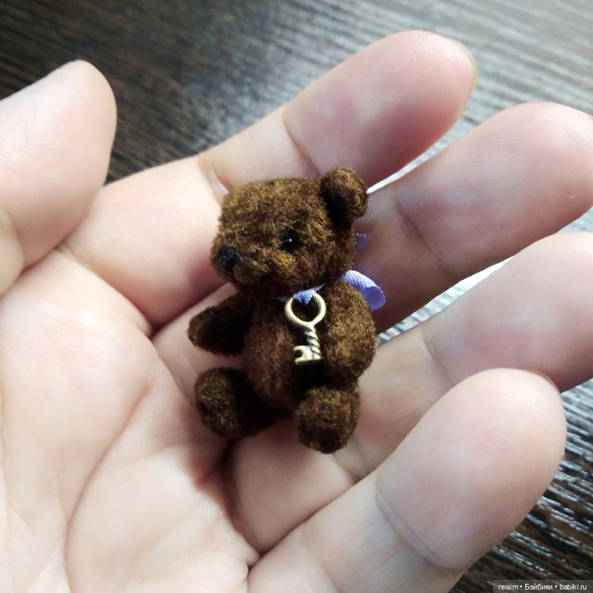 Мини крошки на ладошке — Авторские мишки Тедди и друзья: фото