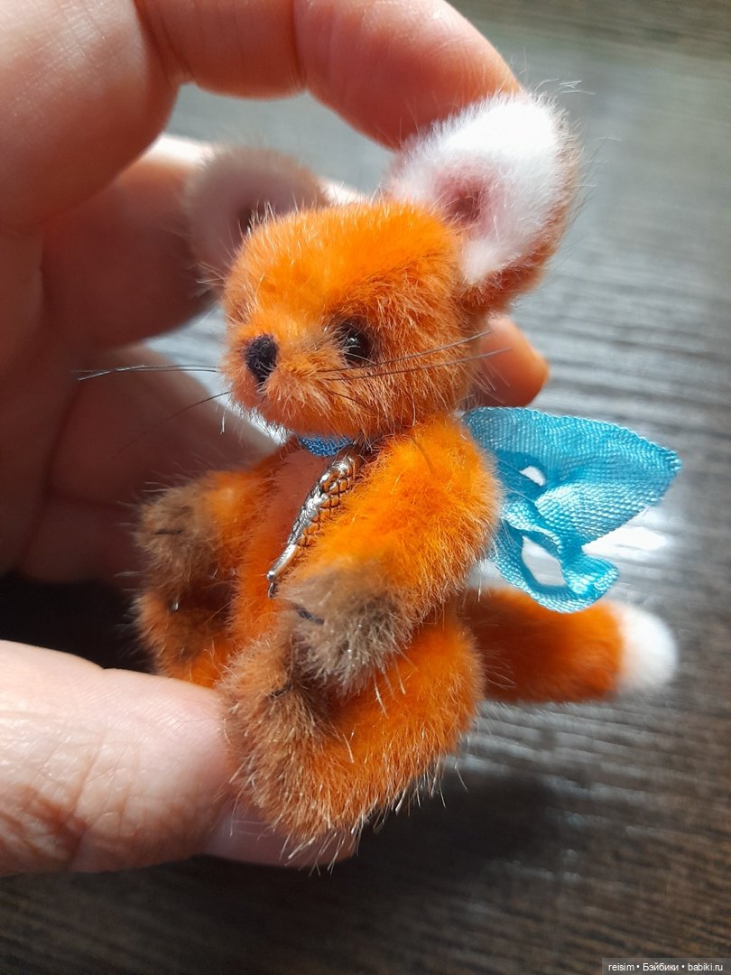 Мини крошки на ладошке — Авторские мишки Тедди и друзья: фото