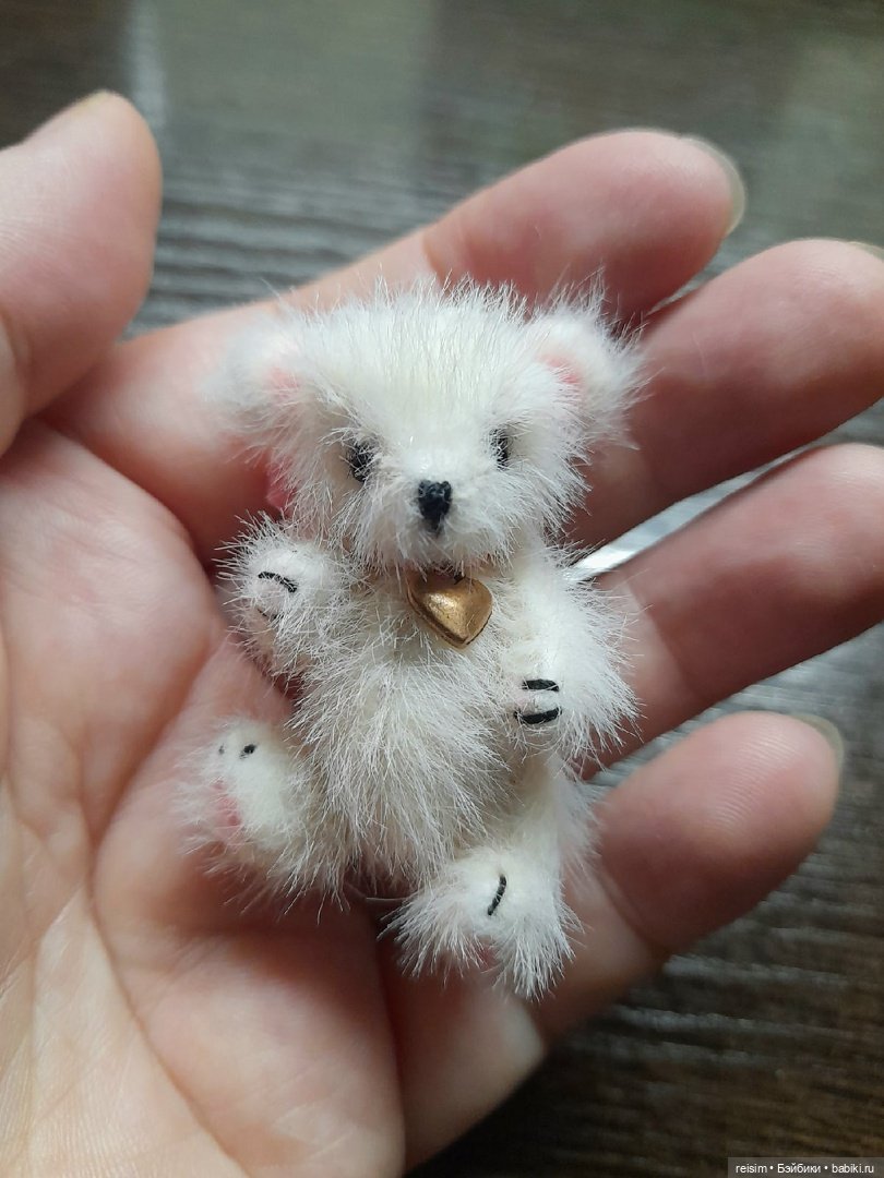 Мини крошки на ладошке — Авторские мишки Тедди и друзья: фото