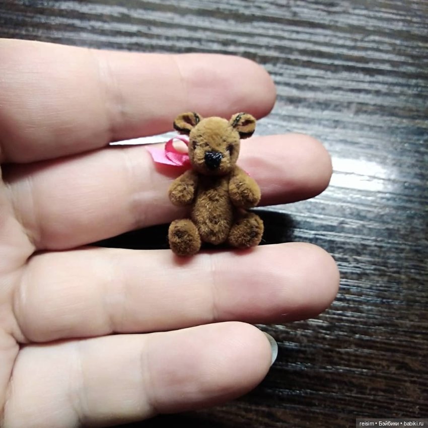 Мини крошки на ладошке — Авторские мишки Тедди и друзья: фото