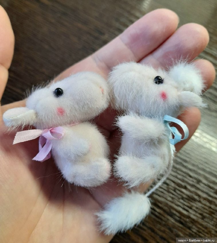 Мини крошки на ладошке — Авторские мишки Тедди и друзья: фото