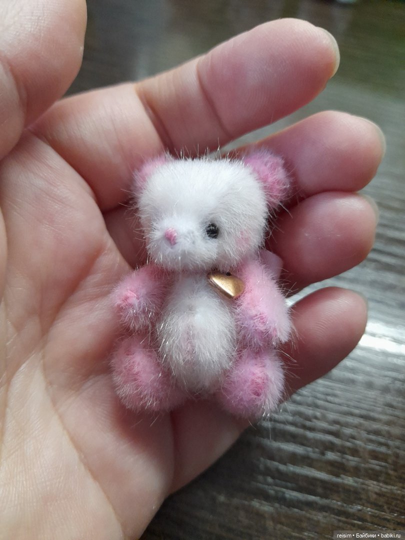 Мини крошки на ладошке — Авторские мишки Тедди и друзья: фото (фото 7)