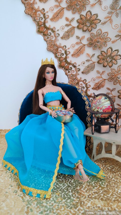 Поппи Паркер с одинаковой рисовкой