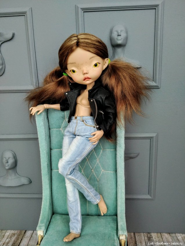 Джинсы для Jacoosun — Одежда и обувь для кукол BJD (БЖД): 1/3 (фото 9)